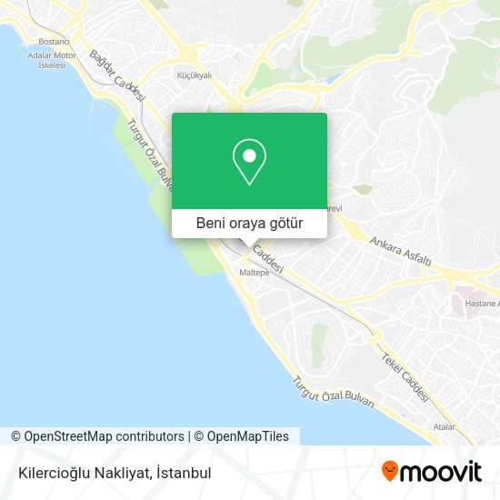 Kilercioğlu Nakliyat harita