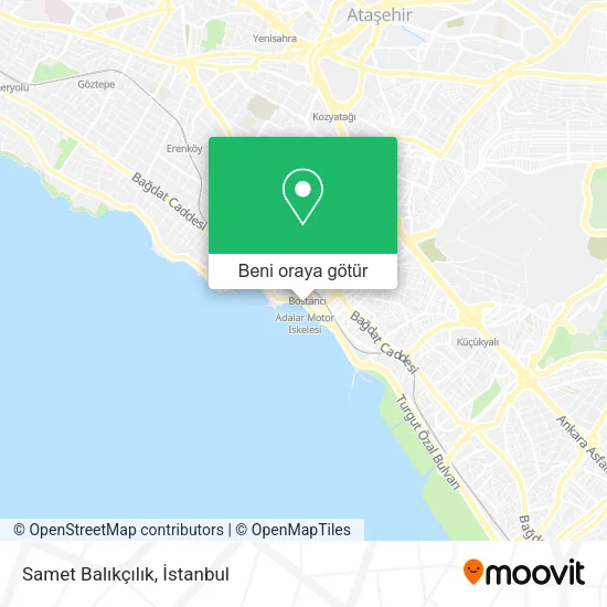 Samet Balıkçılık harita