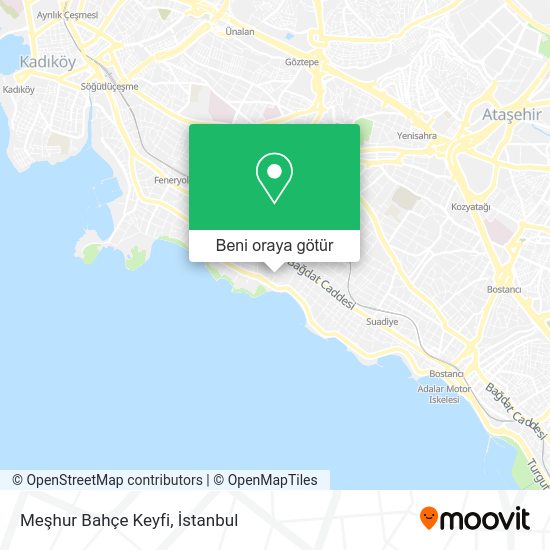 Meşhur Bahçe Keyfi harita