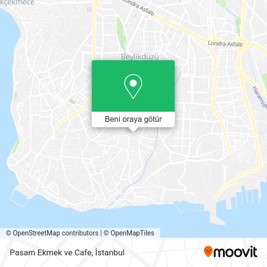 Pasam Ekmek ve Cafe harita