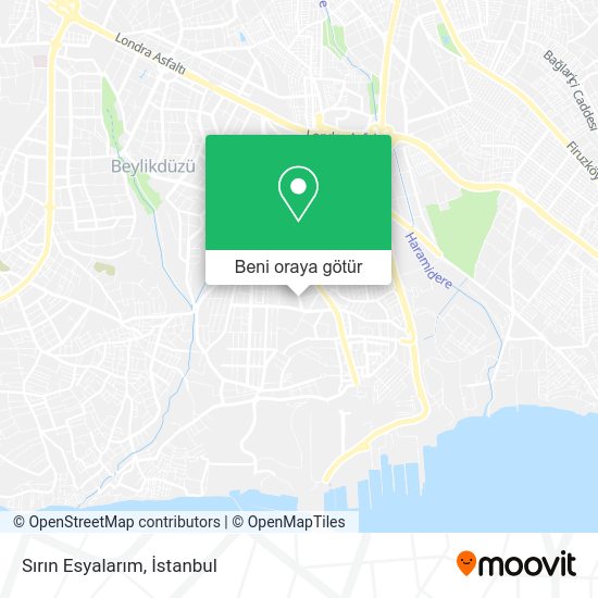 Sırın Esyalarım harita