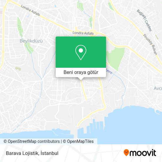 Barava Lojistik harita