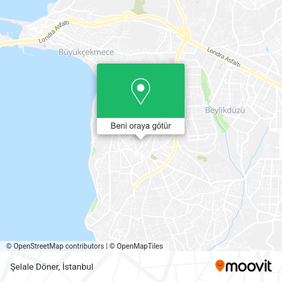 Şelale Döner harita