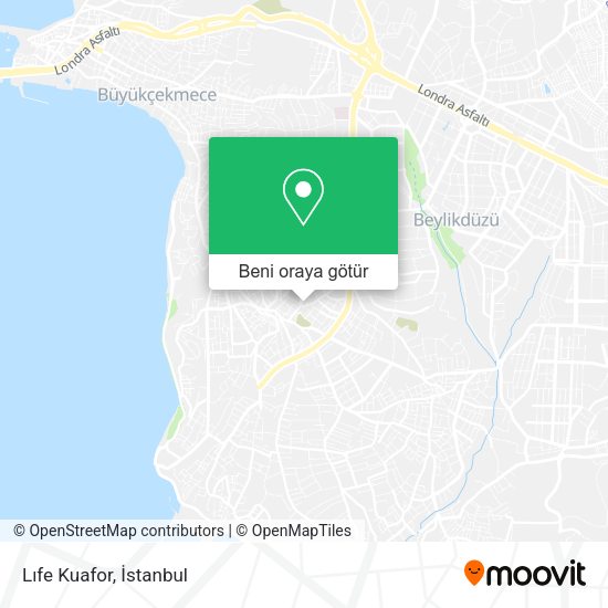 Lıfe Kuafor harita