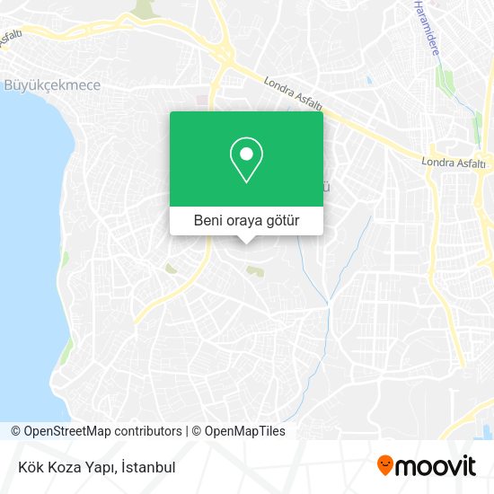 Kök Koza Yapı harita