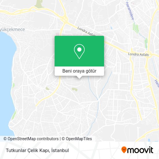 Tutkunlar Çelik Kapı harita