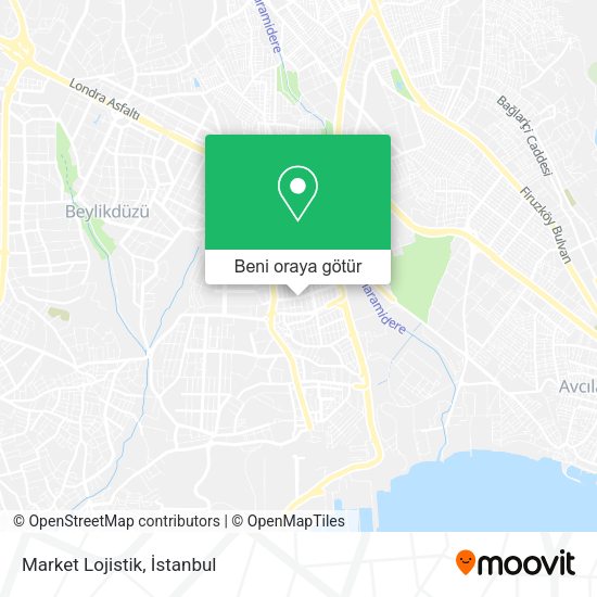Market Lojistik harita