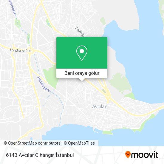6143 Avcılar Cıhangır harita