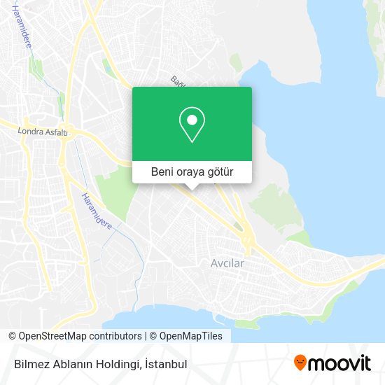 Bilmez Ablanın Holdingi harita