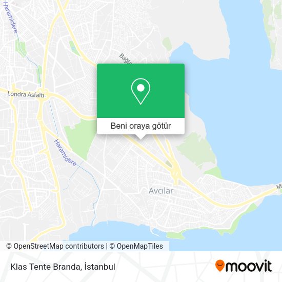 Klas Tente Branda harita