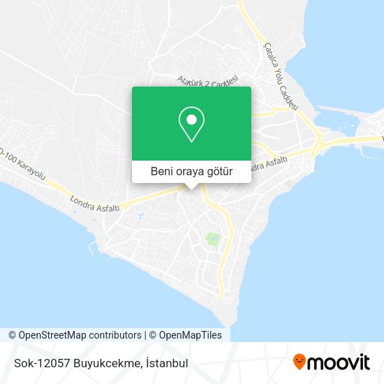 Sok-12057 Buyukcekme harita