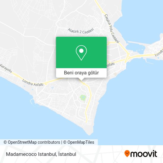 Madamecoco Istanbul harita