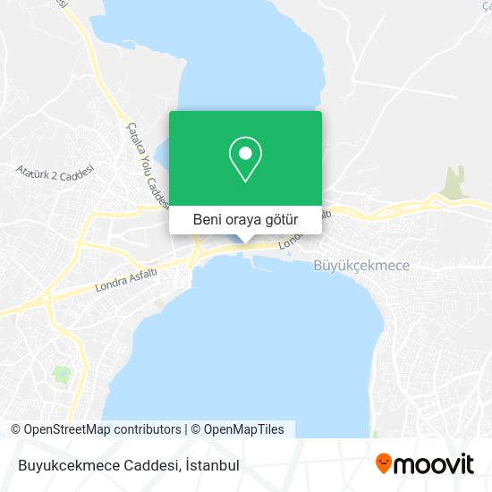 Buyukcekmece Caddesi harita