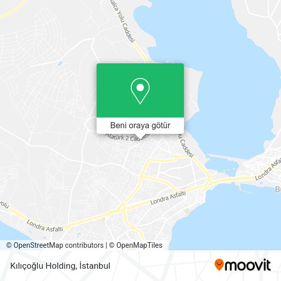 Kılıçoğlu Holding harita