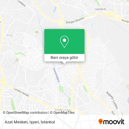 Azat Mesken, Işyeri harita