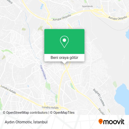 Aydın Otomotiv harita