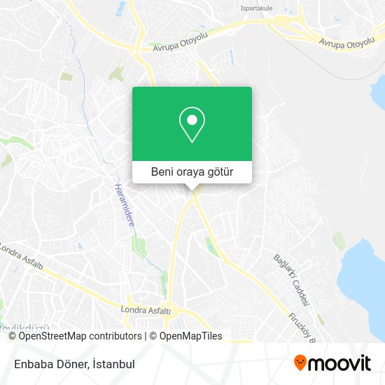 Enbaba Döner harita