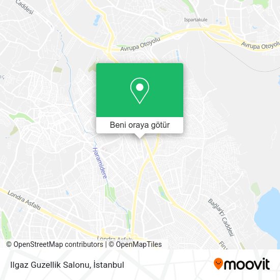 Ilgaz Guzellik Salonu harita