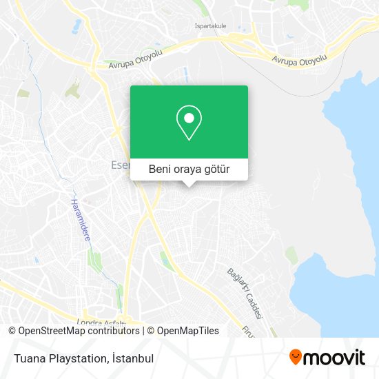 Tuana Playstation harita