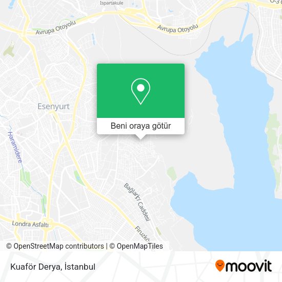 Kuaför Derya harita