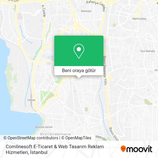 Comlinesoft E-Ticaret & Web Tasarım Reklam Hizmetleri harita