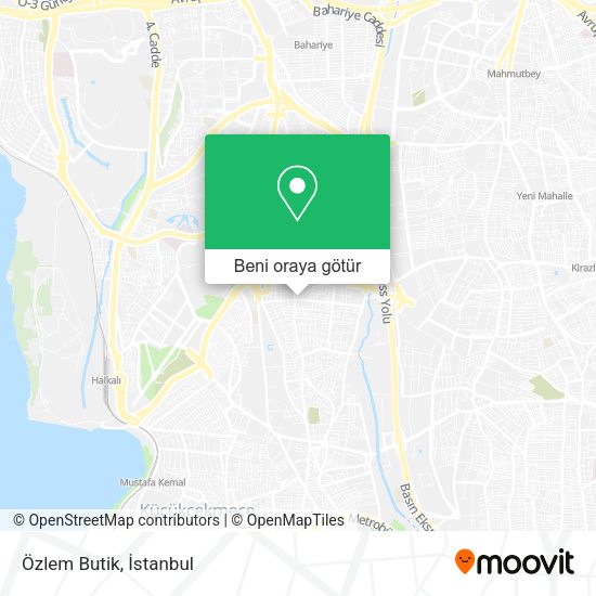 Özlem Butik harita