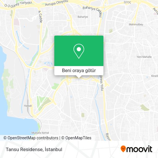 Tansu Residense harita