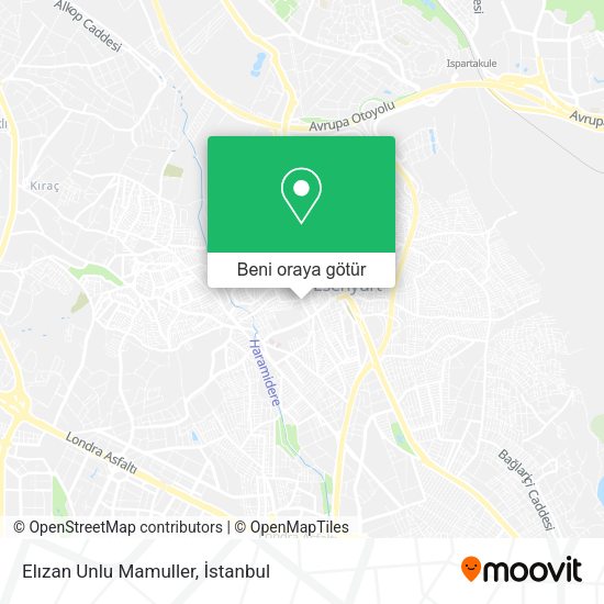 Elızan Unlu Mamuller harita