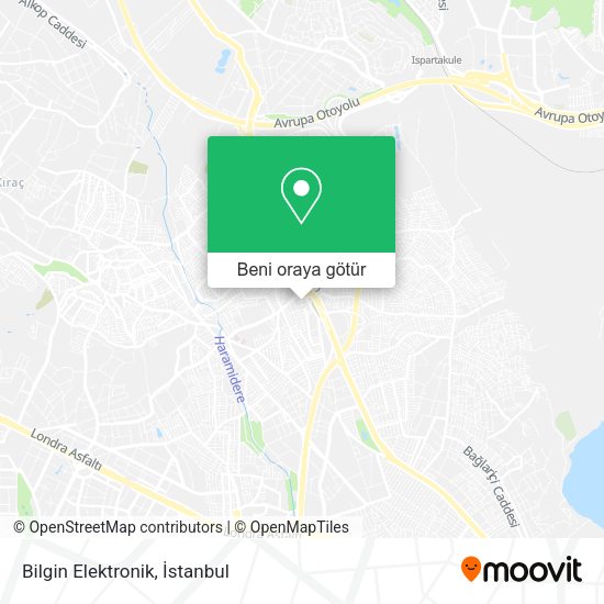 Bilgin Elektronik harita