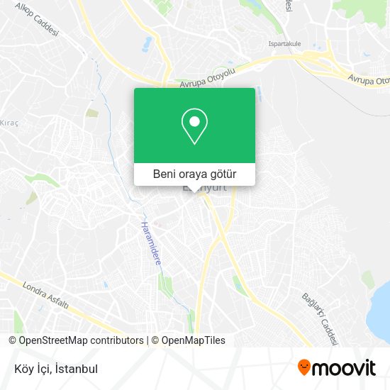 Köy İçi harita