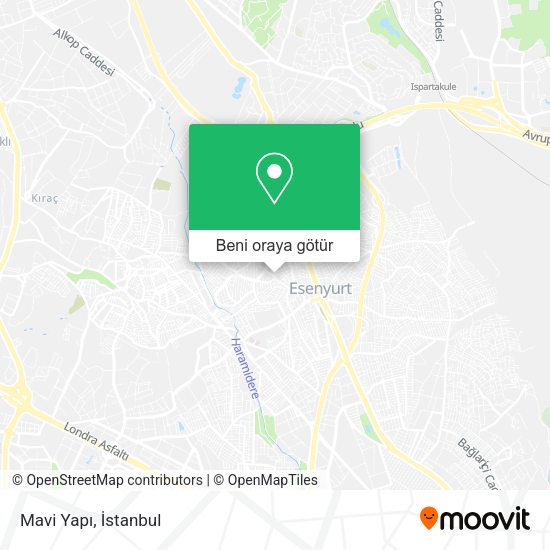 Mavi Yapı harita