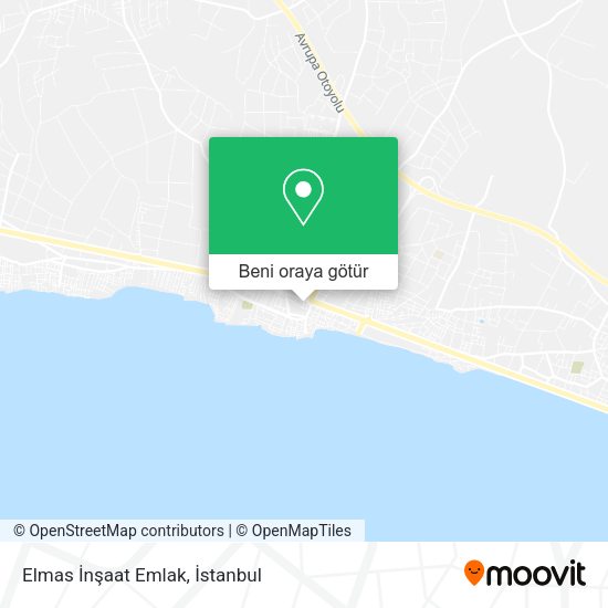 Elmas İnşaat Emlak harita