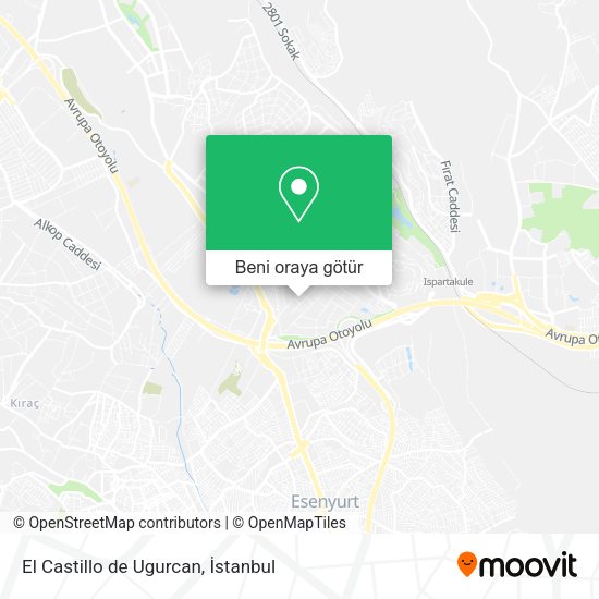 El Castillo de Ugurcan harita