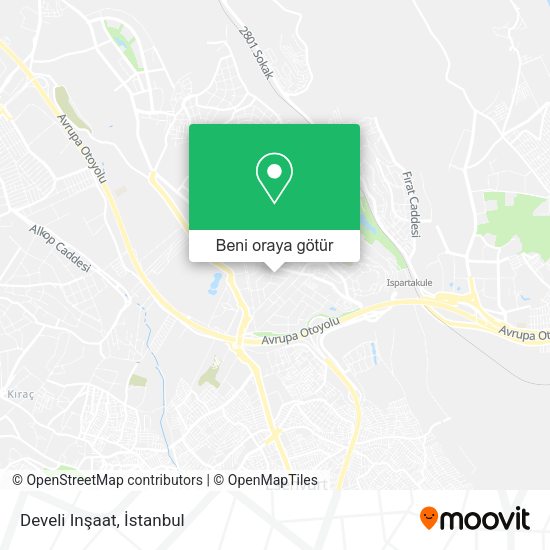 Develi Inşaat harita