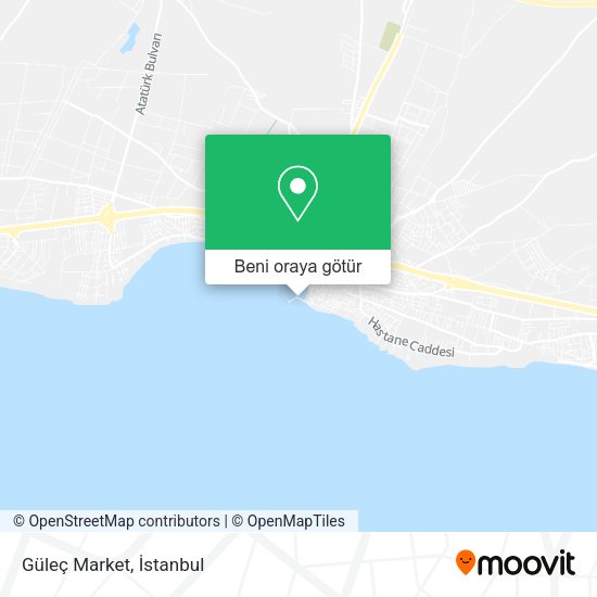Güleç Market harita