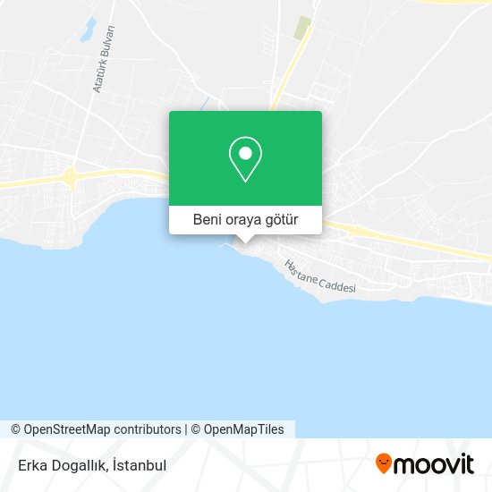 Erka Dogallık harita