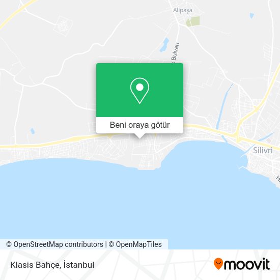 Klasis Bahçe harita
