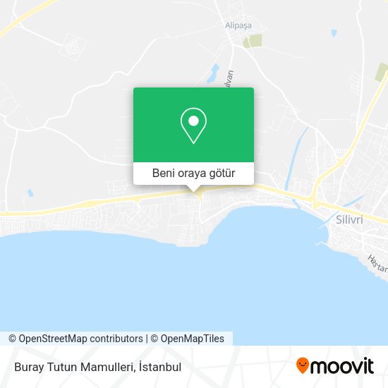 Buray Tutun Mamulleri harita