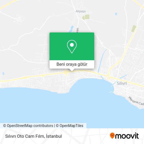 Sılıvrı Oto Cam Fılm harita