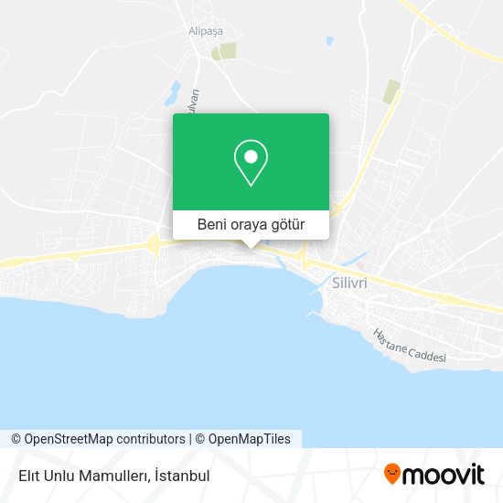 Elıt Unlu Mamullerı harita