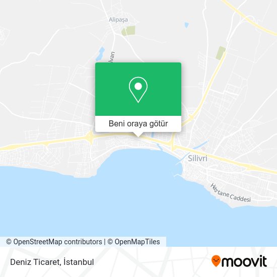 Deniz Ticaret harita