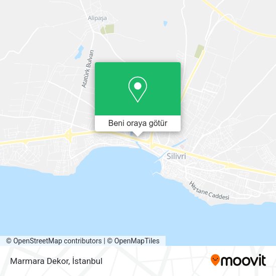 Marmara Dekor harita