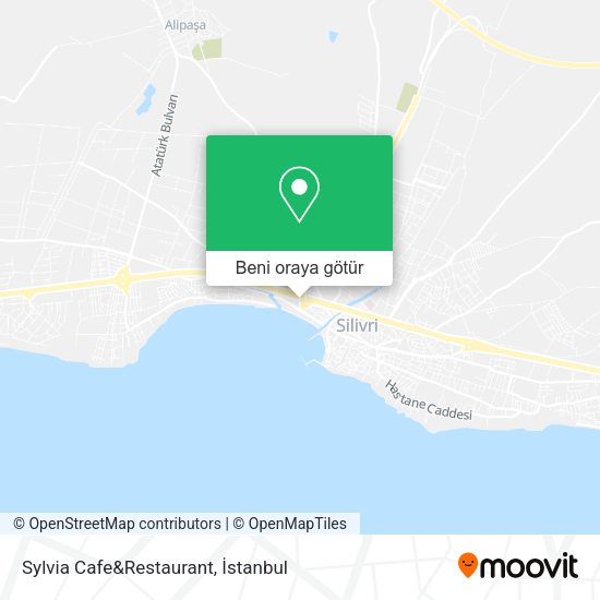 Sylvia Cafe&Restaurant harita