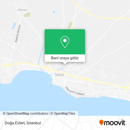 Doğa Evleri harita