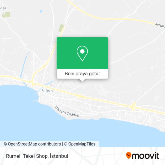 Rumelı Tekel Shop harita