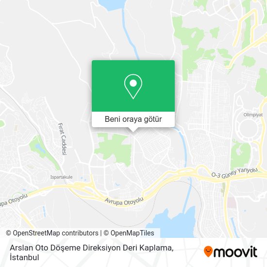 Arslan Oto Döşeme Direksiyon Deri Kaplama harita