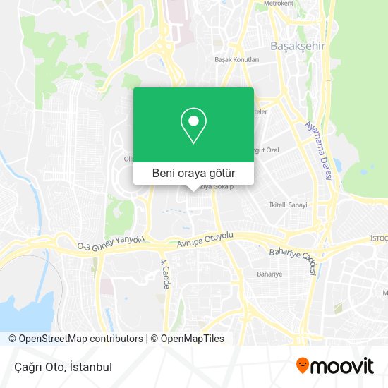 Çağrı Oto harita