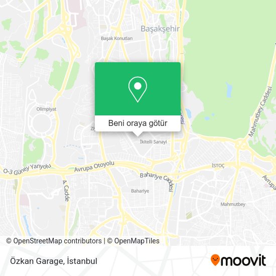Özkan Garage harita