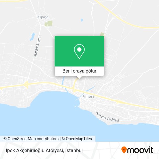 İpek Akşehirlioğlu Atölyesi harita