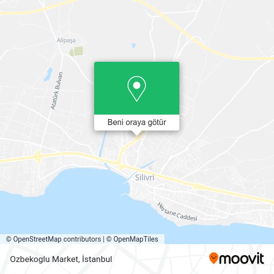 Ozbekoglu Market harita